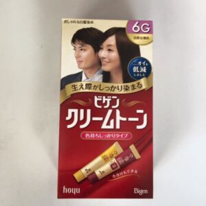 Thuốc nhuộm tóc màu đen nâu phủ bạc Bigen số 6G Nhật Bản mẫu mới
