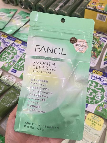 vien uong trang da fancl