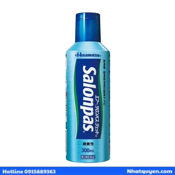 Xịt lạnh giảm đau xương khớp Air Salonpas Jet Hisamitsu Nhật Bản