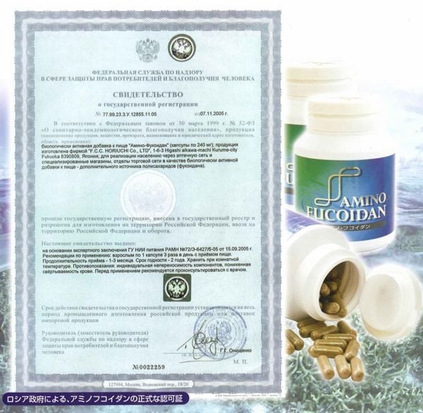 Reviews Anino Fucoidan dạng uống cao cấp của Nhật