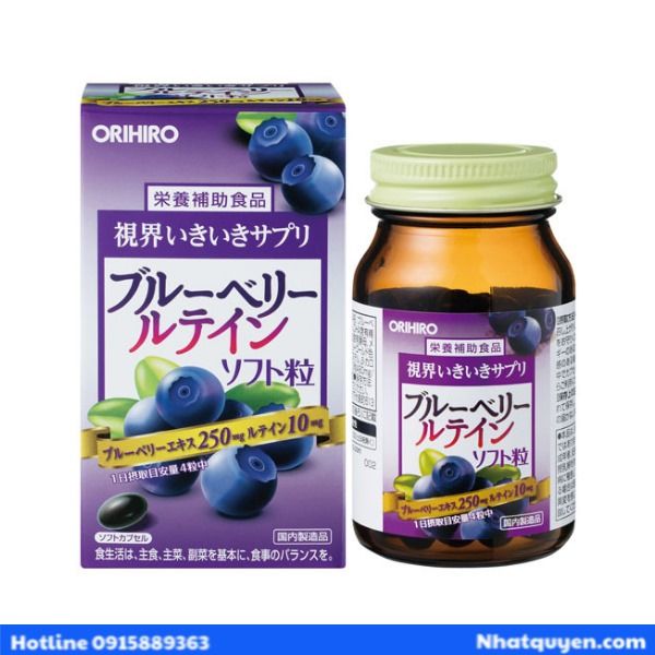 bo_mat_blueberry_orihiro__5__a6ddbc7028ab47b79f2b773a94f8d76d_grande Viên uống bổ mắt việt quất Blueberry Nhật Bản