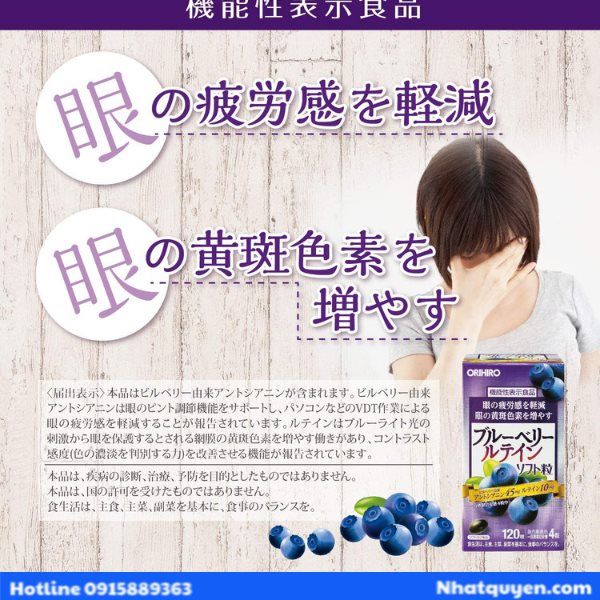 bo_mat_blueberry_orihiro__7__f22eb60b30e04474ae854ef4e6006154_grande Viên uống bổ mắt việt quất Blueberry Nhật Bản
