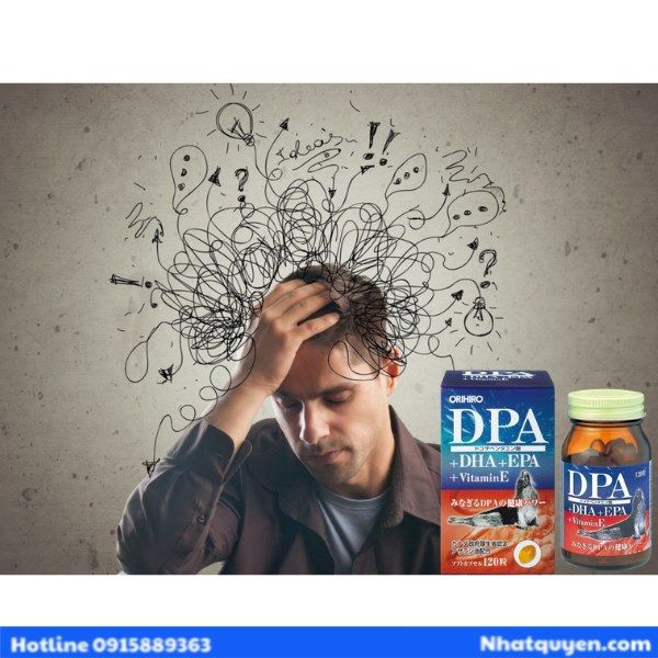 Viên bổ não DPA – DHA – EPA Orihiro Nhật Bản