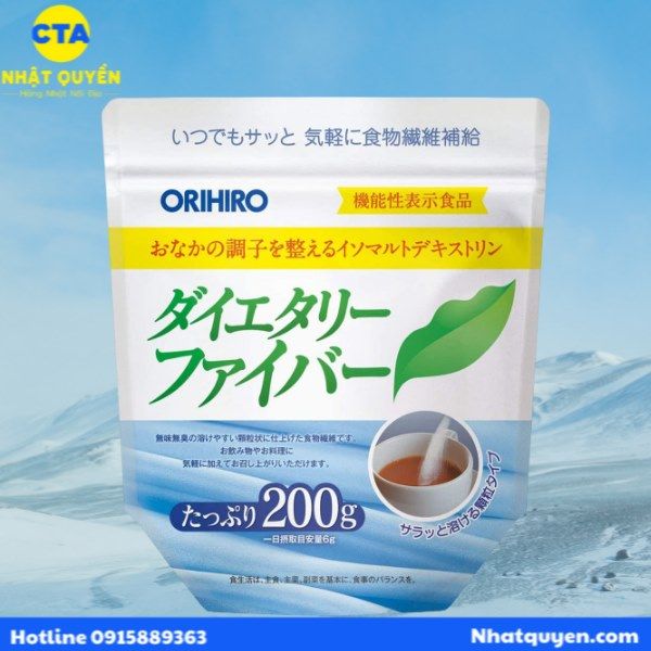 bột chất xơ orihiro