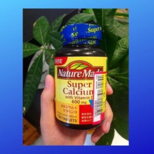 Viên uống bổ sung canxi và Vitamin D Natura Made