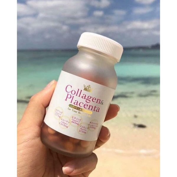 collagen_placenta_5_in_1_919d700fb6ab494a8650a9aeaf395ab5_grande Viên uống trắng da Collagen & Placenta 5 in 1 của Nhật Bản