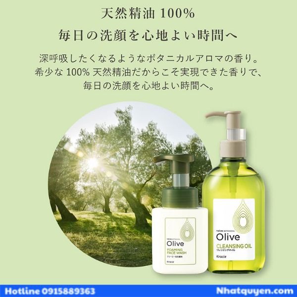 dau tay trang navie botanical oliu