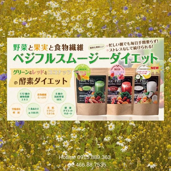 Bột sinh tố giảm cân Vege Fru Smoothie Diet
