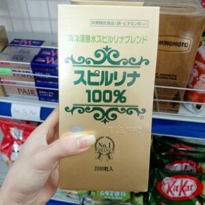 Tảo Xoắn Spirulina 2200 viên nội địa Nhật Bản
