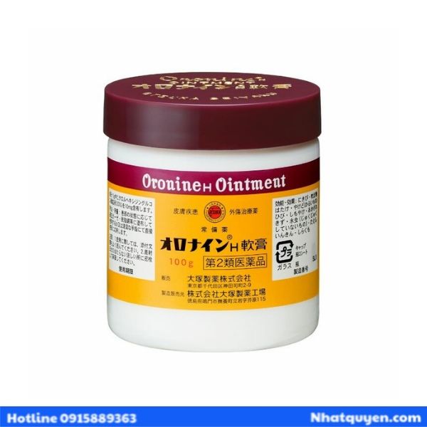 Kem bôi lành vết thương Oronine H Ointment Nhật Bản