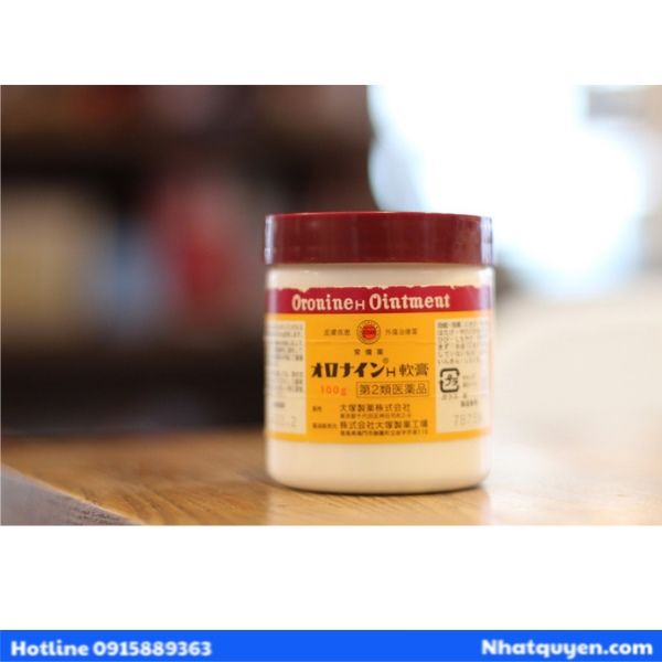 Kem bôi lành vết thương Oronine H Ointment Nhật Bản