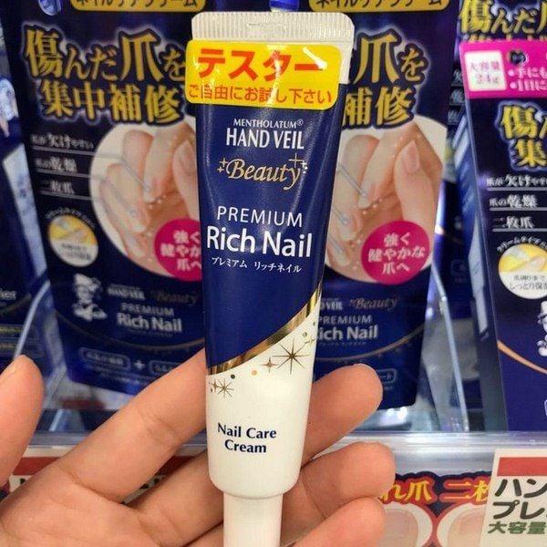 Kem dưỡng móng tay Mentholatum Hand Veil Premeum Rich Nail