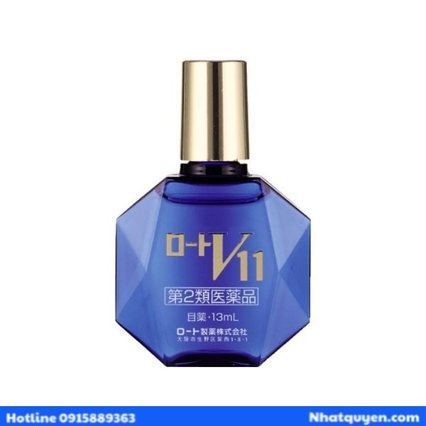 Nhỏ mắt Rohto Xanh dương V11 13ml