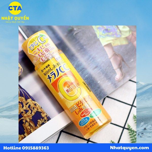 Nước hoa hồng CC Melano Rohto