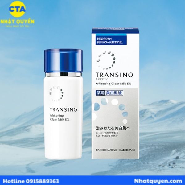 Sữa dưỡng Transino mẫu mới