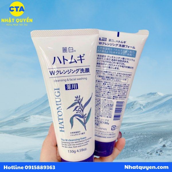 sua_rua_mat_hatomugi_8c5f44fae91d47c7a566a3802ffedac0_grande Sữa rửa mặt Hatomugi Cleansing And Facial Washing