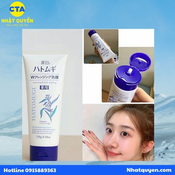 sua_rua_mat_hatomugi__2__1658905d4ded4a229a314dfaf80fdab3_grande Sữa rửa mặt Hatomugi Cleansing And Facial Washing