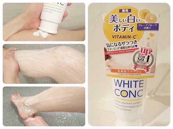 Tẩy da chết White ConC Body dưỡng trắng toàn thân