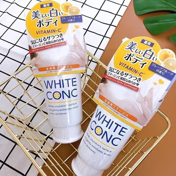 white conc