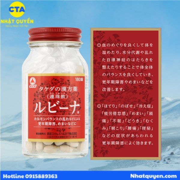 thuốc bổ máu rubina
