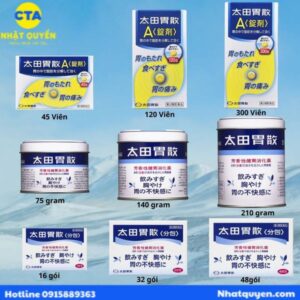 Dược phẩm đặc trị đau dạ dày Ohta Isan Inomotare Nhật Bản