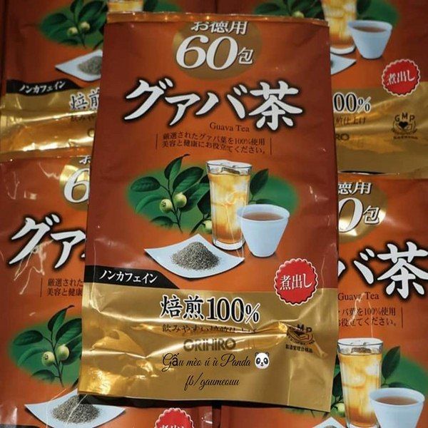 Review trà lá ổi Orihio Nhật Bản