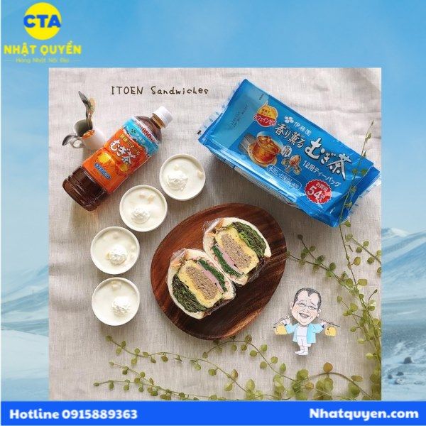 Trà Lúa Mạch Mugi Ông Già Nhật Bản