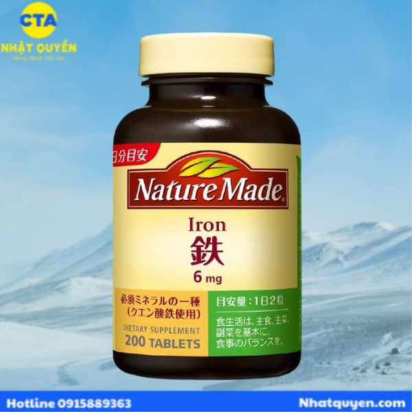vien bo sung sat Natura Made