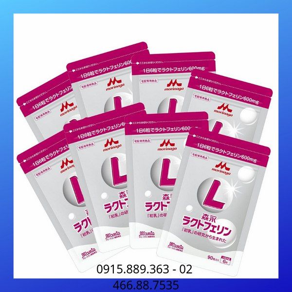 Viên uống Morinaga bổ sung Lactoferrin cho mẹ bầu