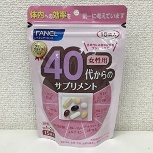 Viên uống bổ sung dưỡng chất toàn diện cho phụ nữ ở tuổi 20, 30, 40, 50 và 60 Fancl Nhật Bản
