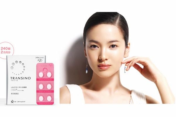 vien_uong_tri_nam_386c2be2463141b3bdbb8c2a5fc27726_grande Viên uống trị nám trắng da Transino White C Nhật Bản 180 viên