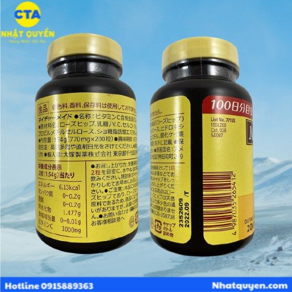 Vitamin C Nature Made 1000mg With Rose Hips