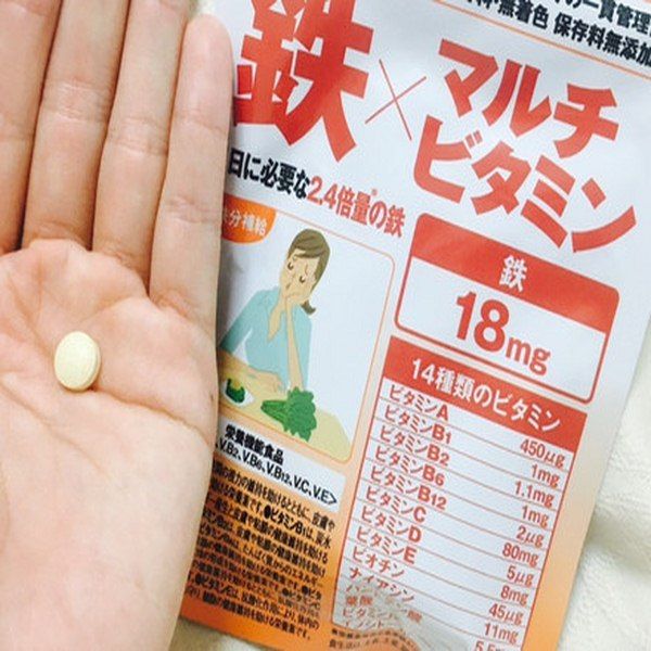 Viên uống Dear Natura bổ sung sắt và vitamin tổng hợp