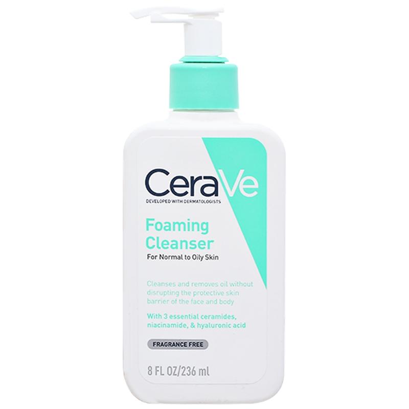 Hướng dẫn cách sử dụng sữa rửa mặt CeraVe cho da dầu đúng cách từng bước