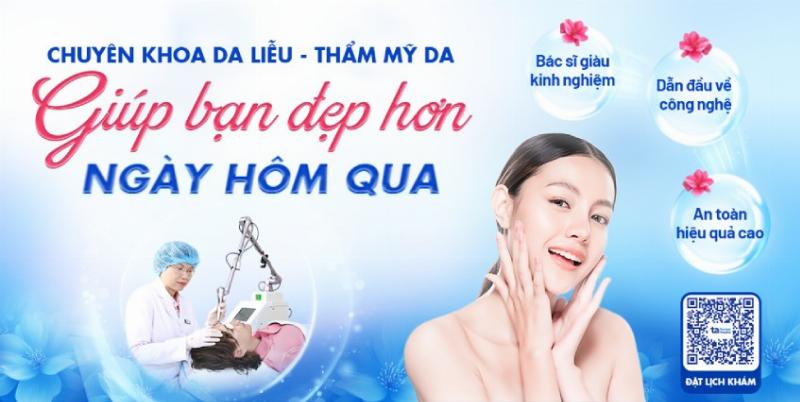Một phòng khám chuyên khoa da liễu hiện đại và sáng sủa tại Bệnh viện Da Liễu Cần Thơ, với các thiết bị y tế tiên tiến được sắp xếp gọn gàng, tạo không gian chuyên nghiệp.