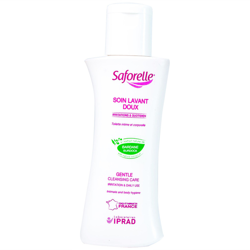 Dung dịch vệ sinh phụ nữ Saforelle Soin Lavant Doux Gentle Cleansing Care (100ml) chăm sóc vùng kín