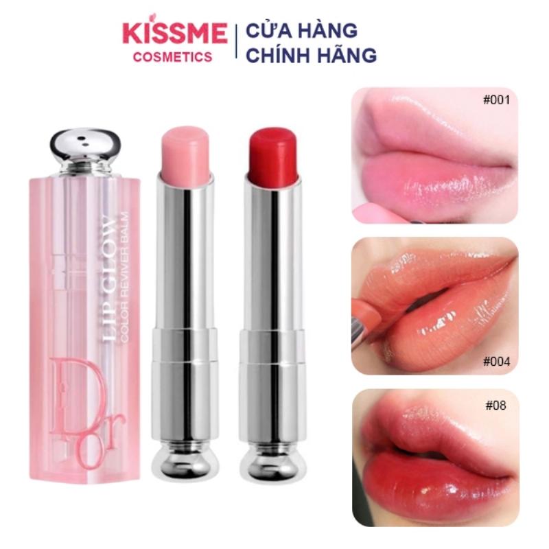 Son dưỡng Dior Addict Lip Glow chính hãng với công nghệ Color Reviver dưỡng môi tự nhiên