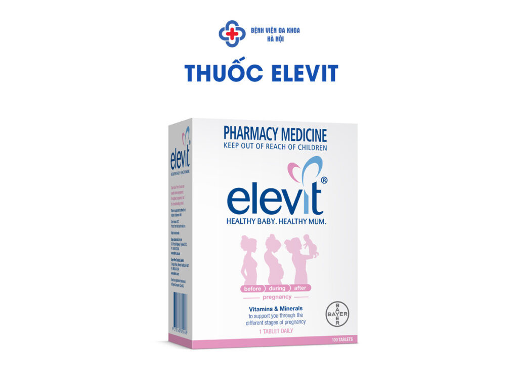 Thuốc bổ tổng hợp Elevit cho phụ nữ mang thai và chuẩn bị mang thai